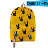 Cartoon Bad Bunny Waterproof Laptop Backpack
