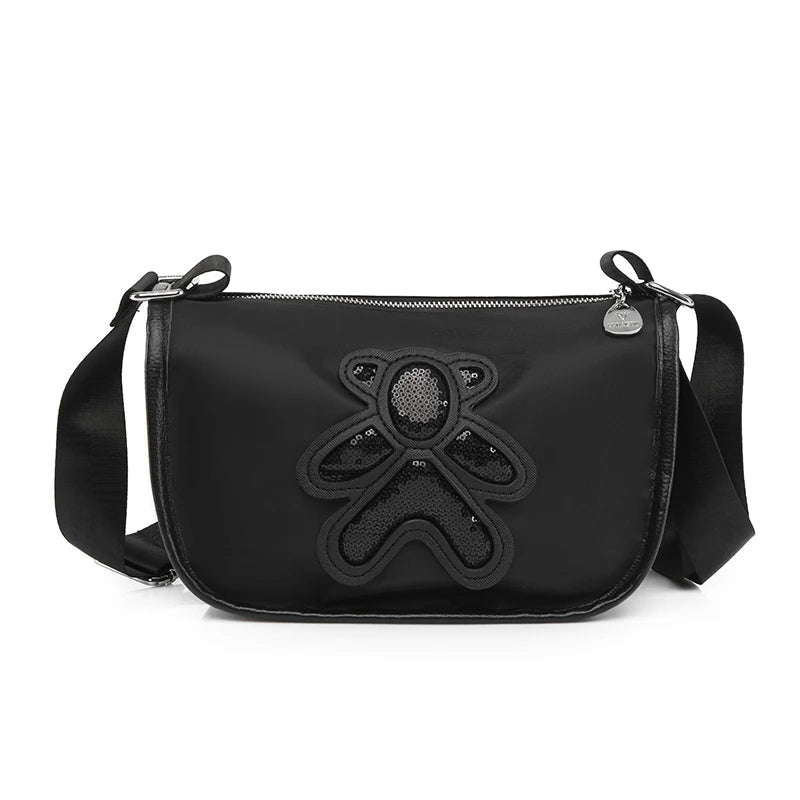 Bear Shoulder Bags Women Hobos Crossbody Purses Handbags Outdoor Bag