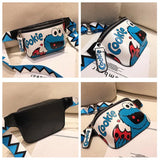 Cartoon Belt Bags Handy Packs Waist Bag Women's Fanny Pack Banana Chest Bag