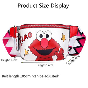 Cartoon Belt Bags Handy Packs Waist Bag Women's Fanny Pack Banana Chest Bag