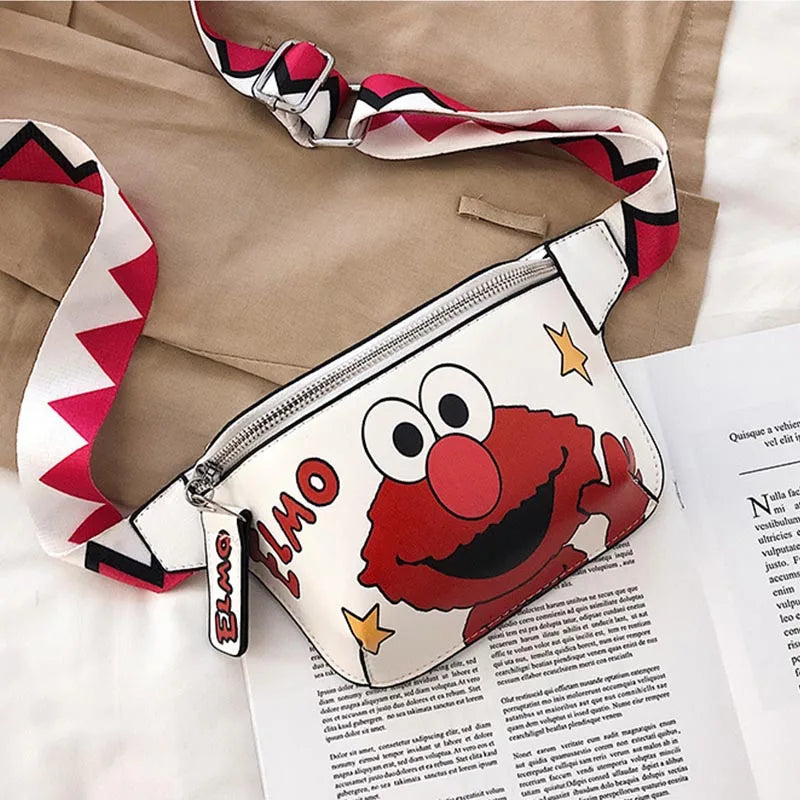 Cartoon Belt Bags Handy Packs Waist Bag Women's Fanny Pack Banana Chest Bag