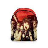 3D Print Monokuma Student Backpack Waterproof Travel Backpack