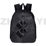 Anime 3D Berserk Backpack Harajuku Teen Schoolbag 16 Inch Laptop Rucksack