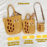 Embroidered Shoulder Bag Large Capacity Drawstring Tote Purse Handbags