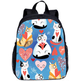 Cartoon Cat Kindergarten Bag For Kids Girls