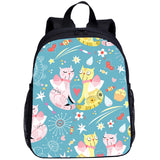 Cartoon Cat Kindergarten Bag For Kids Girls