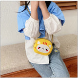 Cartoon Children's Mini Shoulder Crossbody Bags Girls Princess Coin Purse Wallet