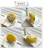 Cartoon Children's Mini Shoulder Crossbody Bags Girls Princess Coin Purse Wallet