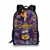 Cartoon Cuphead Printed Children's School Bags