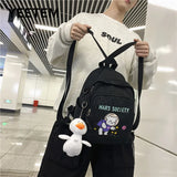 Astronaut Bear Backpack Men and Women Schoolbag