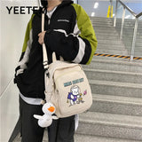 Astronaut Bear Backpack Men and Women Schoolbag