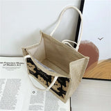 Bear Canvas Bag Portable Shopping Bag Large-capacity Eco Tote Bag