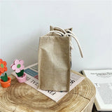 Bear Canvas Bag Portable Shopping Bag Large-capacity Eco Tote Bag