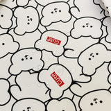 Cartoon Women Backpack Printing Lady College Laptop School Bag Female Waterproof