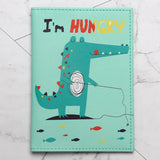 Dino Croc Passport Holder Travel Case