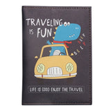 Dino Croc Passport Holder Travel Case