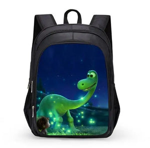 Dinosaur Pattern Kids Backpack Waterproof Schoolbag