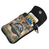 Dino Print Shoulder Bag Girls Leather Crossbody Purse