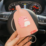 Dinosaur Unisex Key Bag Wallets PU Leather Key Holder Case