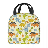 Dinosaur Insulated Lunch Bag for Kids, Cooler Bento Box for School