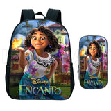 12inch Mirabel Madrigal Backpack Kids School Bags - 2pcs
