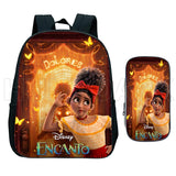 12inch Mirabel Madrigal Backpack Kids School Bags - 2pcs