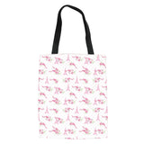 Eiffel Tower Women Handbag Folding Canvas Bag Shoulder Tote Book Bag