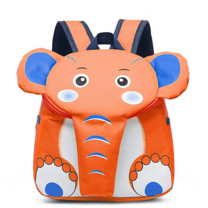 Cartoon Elephant Shoulder Bag Kindergarten Schoolbag Backpack For Kids