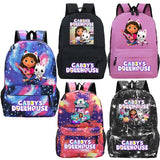 Gabby Dollhouse Backpack Boy Girl School Bags Back to School Mochila Book Bags