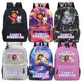 Cartoon Gabby Dollhouse Backpack Back to School