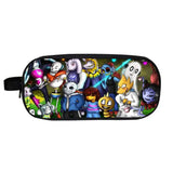 Undertale Cartoon Pencil Case Zipper Makeup Bag Students Stationery