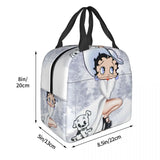 Betty Boop Insulated Lunch Bag Waterproof Thermal Cooler Women