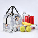 Betty Boop Insulated Lunch Bag Waterproof Thermal Cooler Women