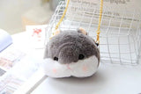 Harajuku Soft Hamster Handbag Stuffed Mouse Messenger Bag for Women