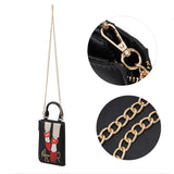 Cartoon High Heels Pattern Satchel Handbag for Women