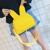 Japanese Rabbit Ear Small Change Canvas Shoulder Bag
