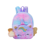 Cartoon Kids Mini Backpack Purse Plush School Bags for Girls