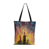 Little Prince Women Canvas Shopper Bag Eco Foldable Reusable Tote