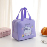 Kids Cartoon Lunch Bag Insulated Aluminum Foil Lunch Box Office Student Portable