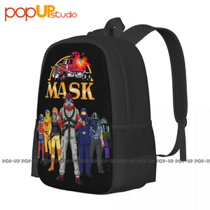 Cartoon M.A.S.K Tv Series Backpack Large Capacity
