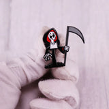 Halloween Cartoon Movie Style Backpack Enamel Pin