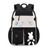 Nylon Anti-theft Backpack for Girls Student