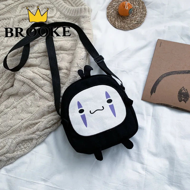 No Face Man Bag Spirited Away Messenger Bag Halloween Cosplay Shoulder Bags