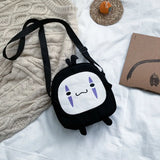 No Face Man Messenger Bag for Halloween Party