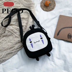 No Face Man Bag Hayao Miyazaki Spirited Away Messenger Bag