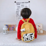 Cartoon Cow Kids Backpack for Boys Girls Toddlers