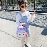 Animal Kids Backpack for 2-6 Y PU Children Bag