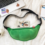 Funny Cartoon Pea Messenger Bag for Teen Girls