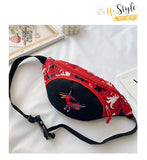 Children Dinosaur Waist Bag Outdoor Toy Chest Hip Waist Packs