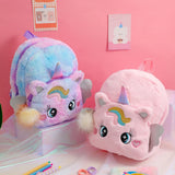 Lovely Pony Plush Backpack for Kids